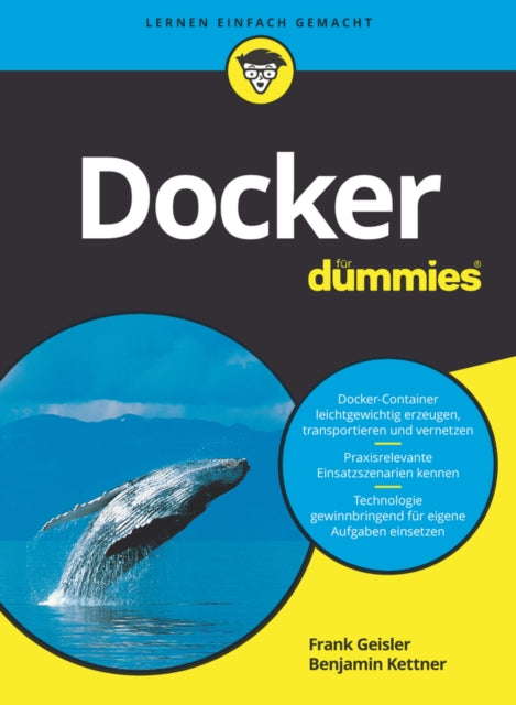Book cover of: Docker fur Dummies. By: Frank Geisler