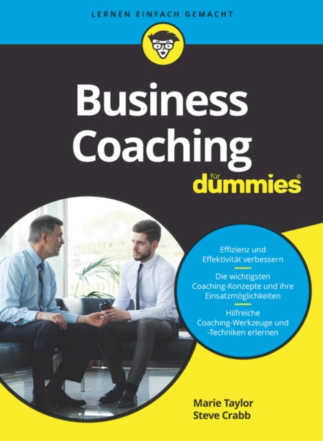 Book cover of: Business Coaching fur Dummies. By: Marie Taylor