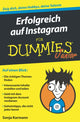 Book cover of: Erfolgreich auf Instagram fur Dummies Junior. By: Sonja Karmann