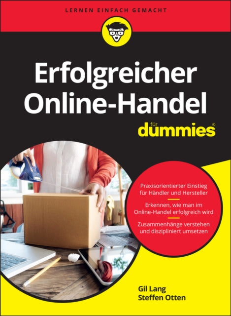 Book cover of: Erfolgreicher Online-Handel fur Dummies. By: Gil Lang