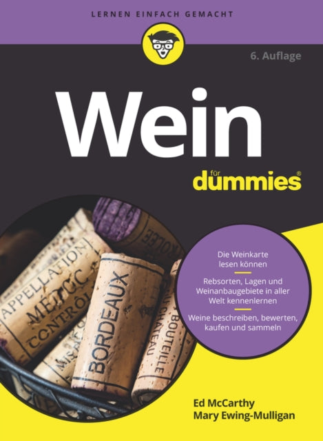 Book cover of: Wein fur Dummies. By: Ed McCarthy