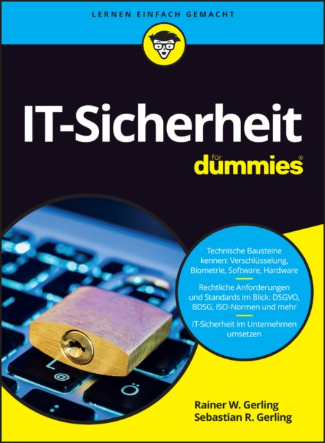 Book cover of: IT-Sicherheit fur Dummies. By: Rainer Gerling