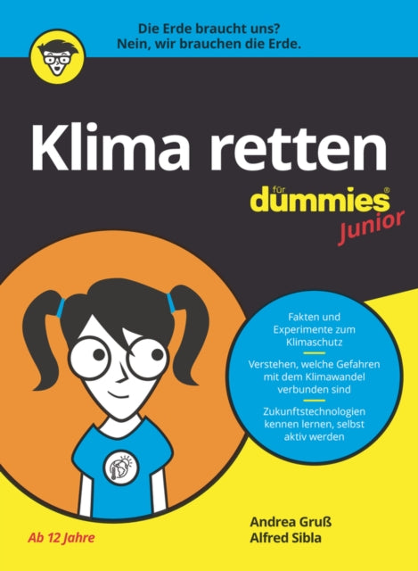 Book cover of: Klima retten fur Dummies Junior. By: Andrea Gruß