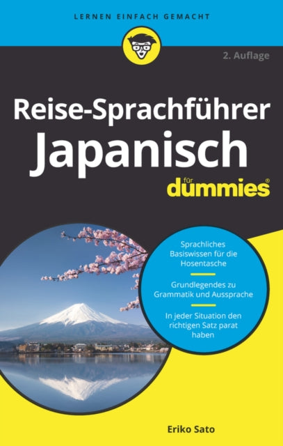 Book cover of: Reise-Sprachfuhrer Japanisch fur Dummies. By: Eriko Sato