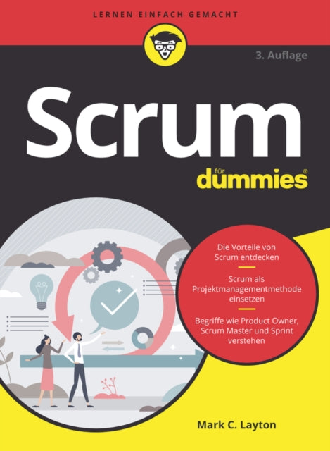 Book cover of: Scrum fur Dummies. By: Mark C. Layton