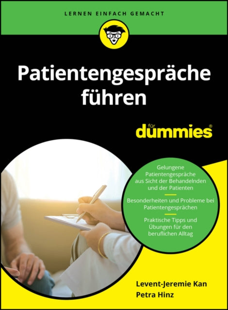Book cover of: Patientengesprache fuhren fur Dummies. By: M. Teipel