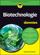 Book cover of: Biotechnologie fur Dummies. By: J. Fensterle