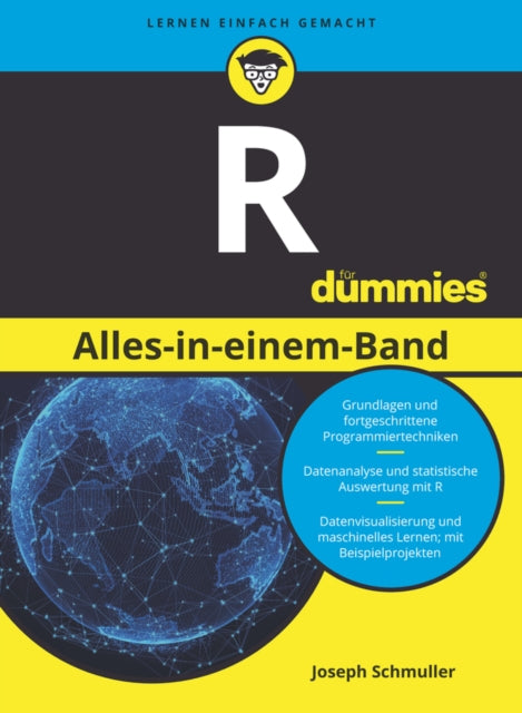 Book cover of: R Alles-in-einem-Band fur Dummies. By: Joseph Schmuller