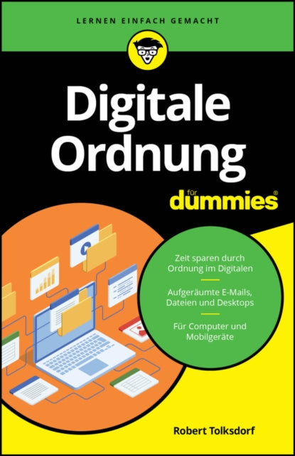 Book cover of: Digitale Ordnung fur Dummies. By: R. Tolksdorf