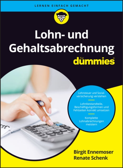 Book cover of: Lohn- und Gehaltsabrechnung fur Dummies. By: Birgit Ennemoser