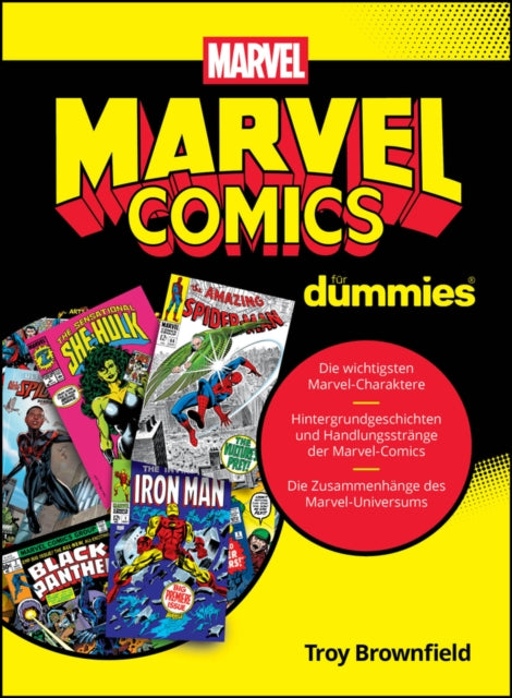Book cover of: Marvel Comics fur Dummies
