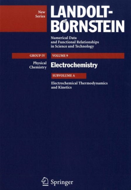 Book cover of: Electrochemical Thermodynamics and Kinetics. By: Rudolf Holze