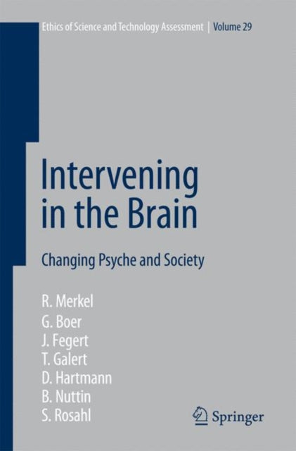 Book cover of: Intervening in the Brain. By: R. Merkel, Reinhard Merkel
