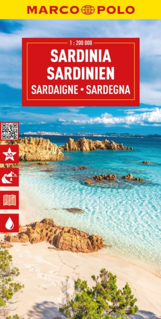 Book cover of: Sardinia Marco Polo Map