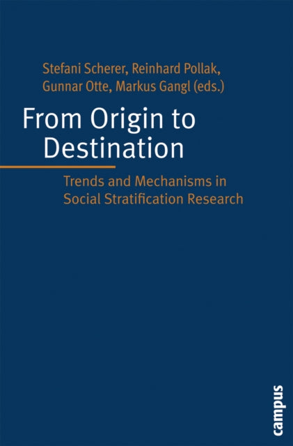 Book cover of: From Origin to Destination