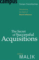 Book cover of: Secret of Successful Acquisitions. By: Farsam Farschtschian