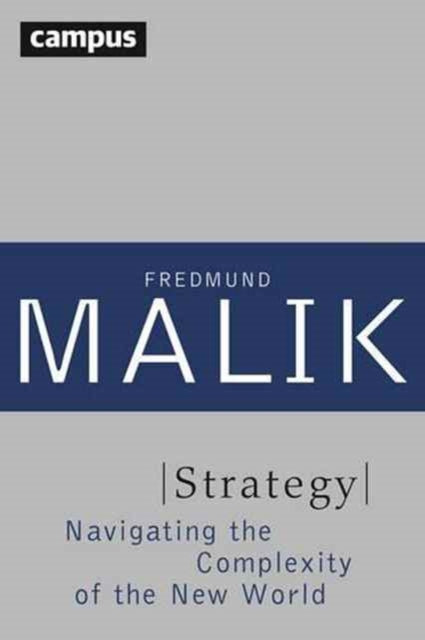 Book cover of: Strategy. By: Fredmund Malik