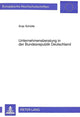 Book cover of: Unternehmensberatung in der Bundesrepublik Deutschland