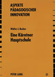 Book cover of: Eine Kaerntner Hauptschule