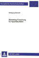 Book cover of: Marketing-Forschung fuer Agrarfakultaeten