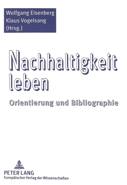 Book cover of: Nachhaltigkeit leben