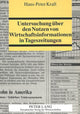 Book cover of: Untersuchung ueber den Nutzen von Wirtschaftsinformationen in Tageszeitungen