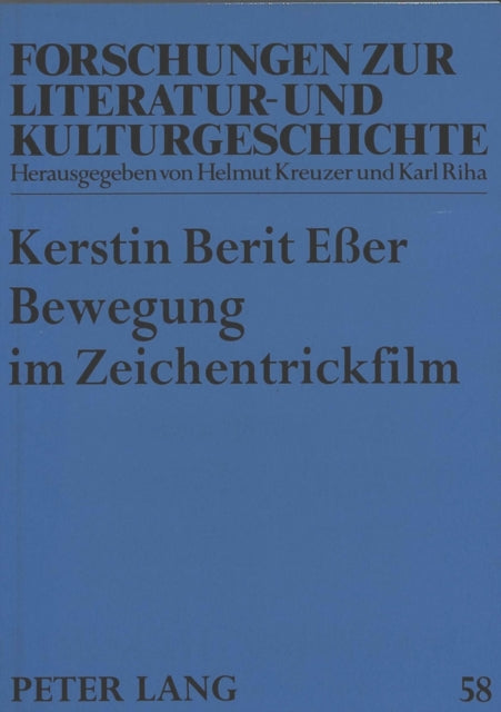 Book cover of: Bewegung im Zeichentrickfilm