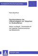 Book cover of: Rechtsprobleme der Offenkundigkeit von Tatsachen im Strafverfahren