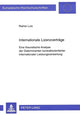 Book cover of: Internationale Lizenzvertraege