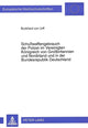 Book cover of: Schußwaffengebrauch Der Polizei Im Vereinigten Koenigreich Von Großbritannien Und Nordirland Und in Der Bundesrepublik Deutschland
