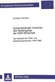 Book cover of: Systembedingte Ursachen des Niedergangs der DDR-Wirtschaft