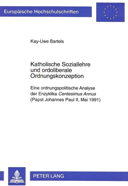 Book cover of: Katholische Soziallehre und ordoliberale Ordnungskonzeption