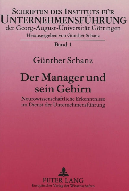 Book cover of: Der Manager und sein Gehirn
