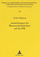 Book cover of: Auswirkungen der Warenverkehrsfreiheit auf das IPR