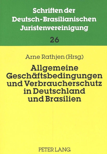 Book cover of: Allgemeine Geschaeftsbedingungen Und Verbraucherschutz in Deutschland Und Brasilien