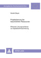 Book cover of: Projektplanung bei beschraenkten Ressourcen
