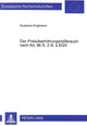 Book cover of: Der Preisueberhoehungsmißbrauch Nach Art. 86 S. 2 Lit. a Egv