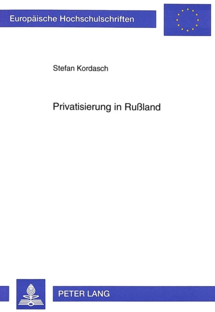 Book cover of: Privatisierung in Ruland