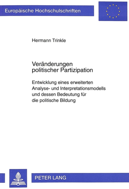 Book cover of: Veraenderungen politischer Partizipation
