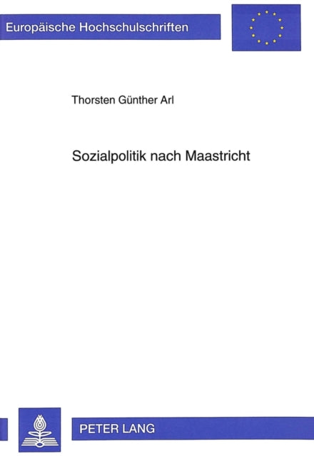 Book cover of: Sozialpolitik nach Maastricht