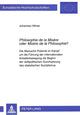 Book cover of: «Philosophie de la Misere» oder «Misere de la Philosophie»?. By: Johannes Hilmer