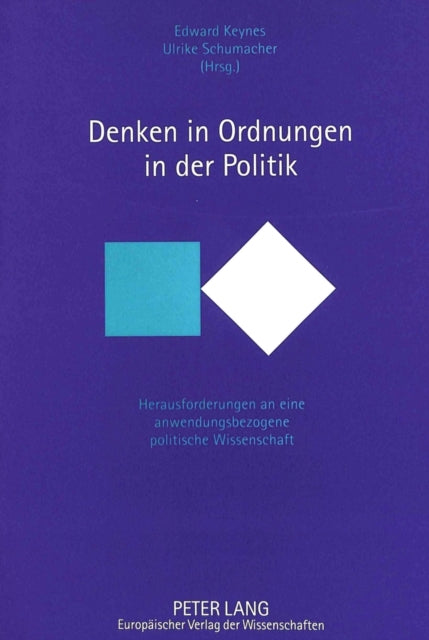 Book cover of: Denken in Ordnungen in der Politik