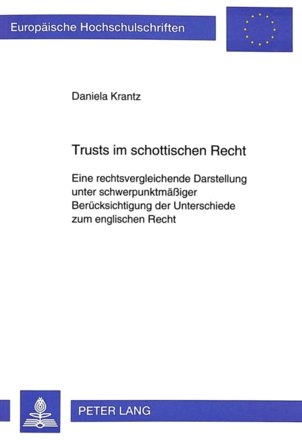 Book cover of: Trusts im schottischen Recht