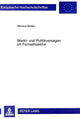 Book cover of: Markt- Und Politikversagen Im Fernsehsektor