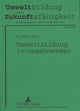 Book cover of: Umweltbildung im Gemeinwesen. By: Michael Bax