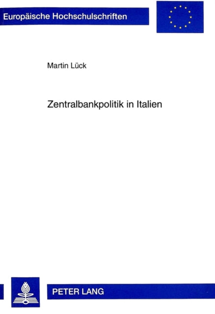 Book cover of: Zentralbankpolitik in Italien