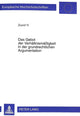 Book cover of: Gebot Der Verhaeltnismaeßigkeit in Der Grundrechtlichen Argumentation