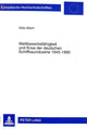 Book cover of: Wettbewerbsfaehigkeit und Krise der deutschen Schiffbauindustrie 1945-1990