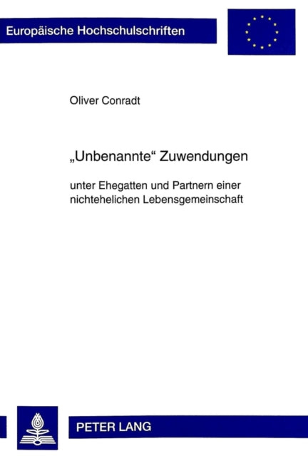 Book cover of: «Unbenannte» Zuwendungen