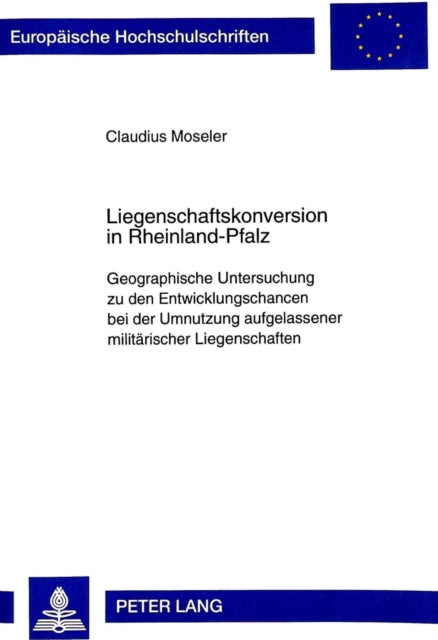Book cover of: Liegenschaftskonversion in Rheinland-Pfalz